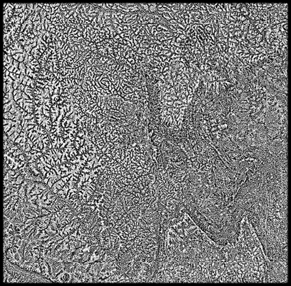 Central African Republic High resolution 24k curvature map Texture_1