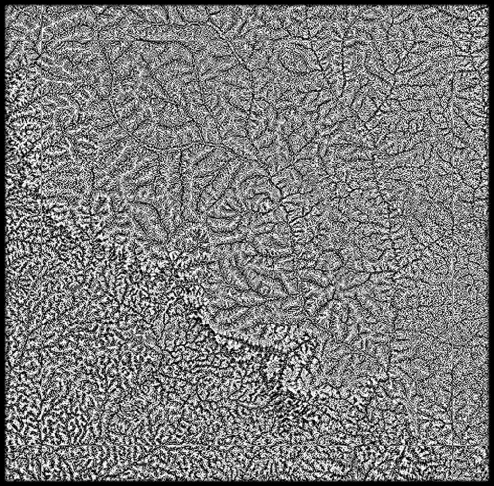 Central African Republic High resolution 24k curvature map Texture_3