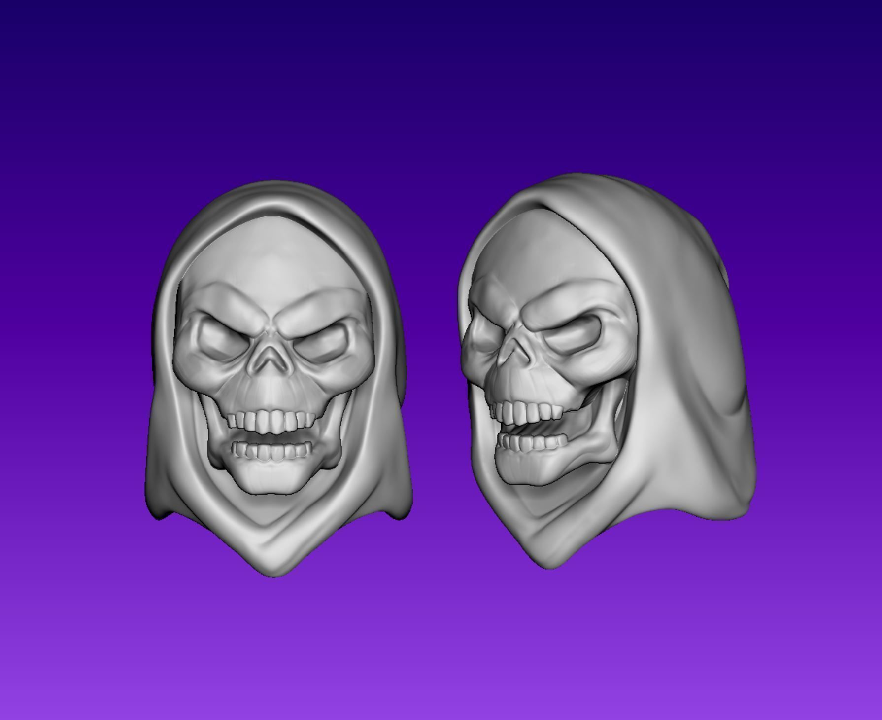 Skeletor Head Master Of The Universe for Origin Model 3D print model_1