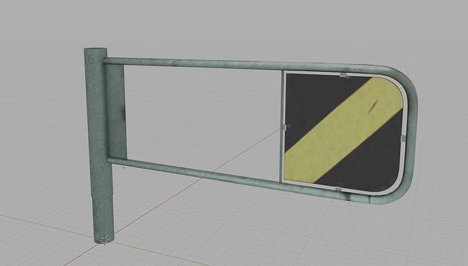 street sign Free low-poly 3D model