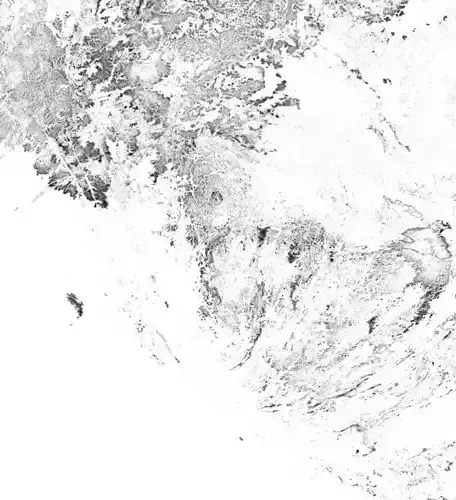 Sierra Leone High resolution 5k cavity map