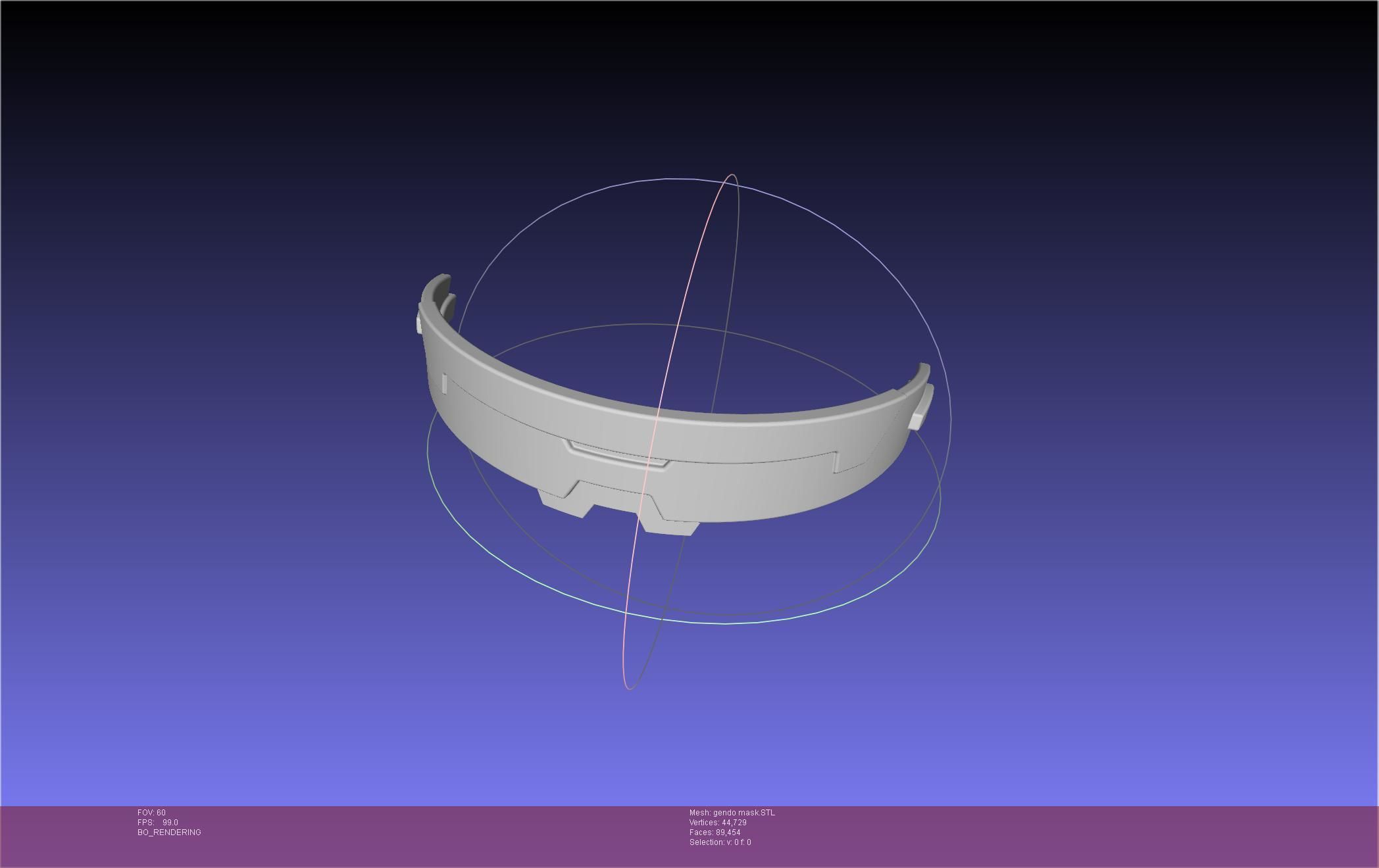 Evangelion Rebuild Gendo Mask Printable Model 3D print model_21