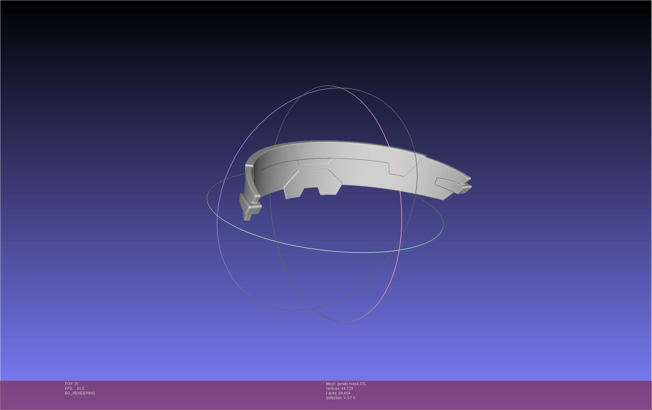 Evangelion Rebuild Gendo Mask Printable Model 3D print model_41