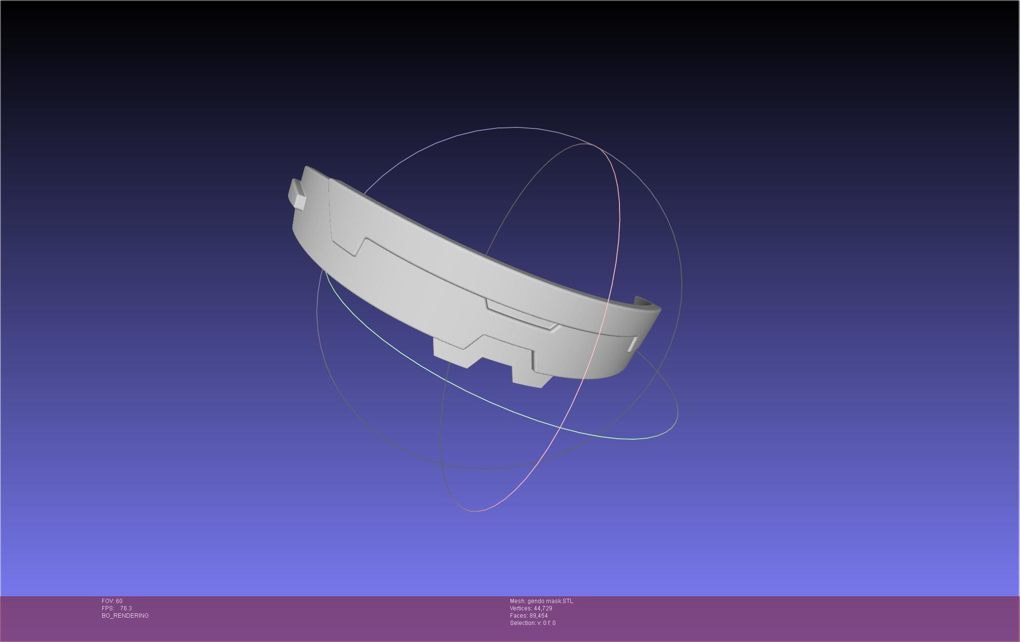 Evangelion Rebuild Gendo Mask Printable Model 3D print model_7