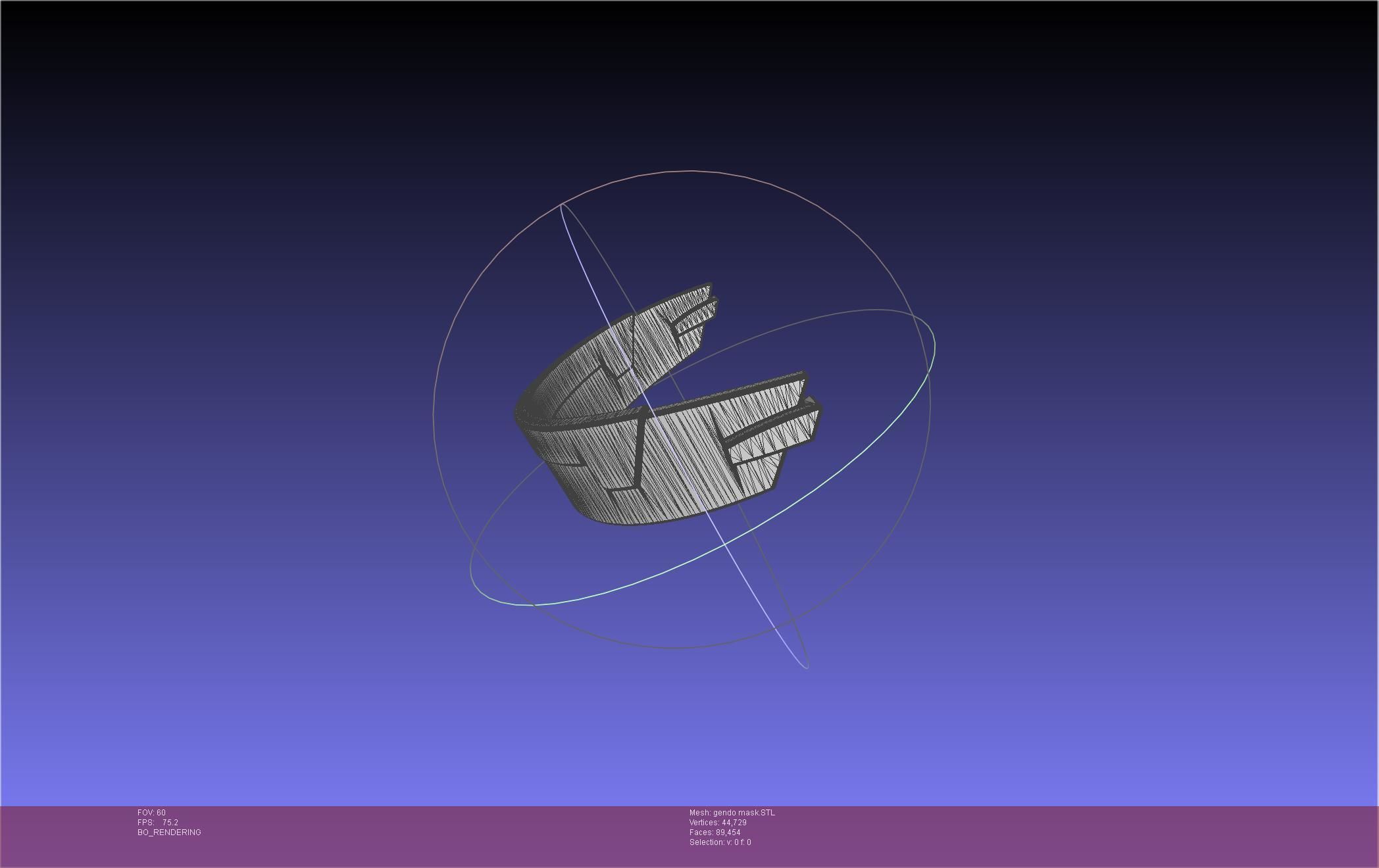 Evangelion Rebuild Gendo Mask Printable Model 3D print model_26