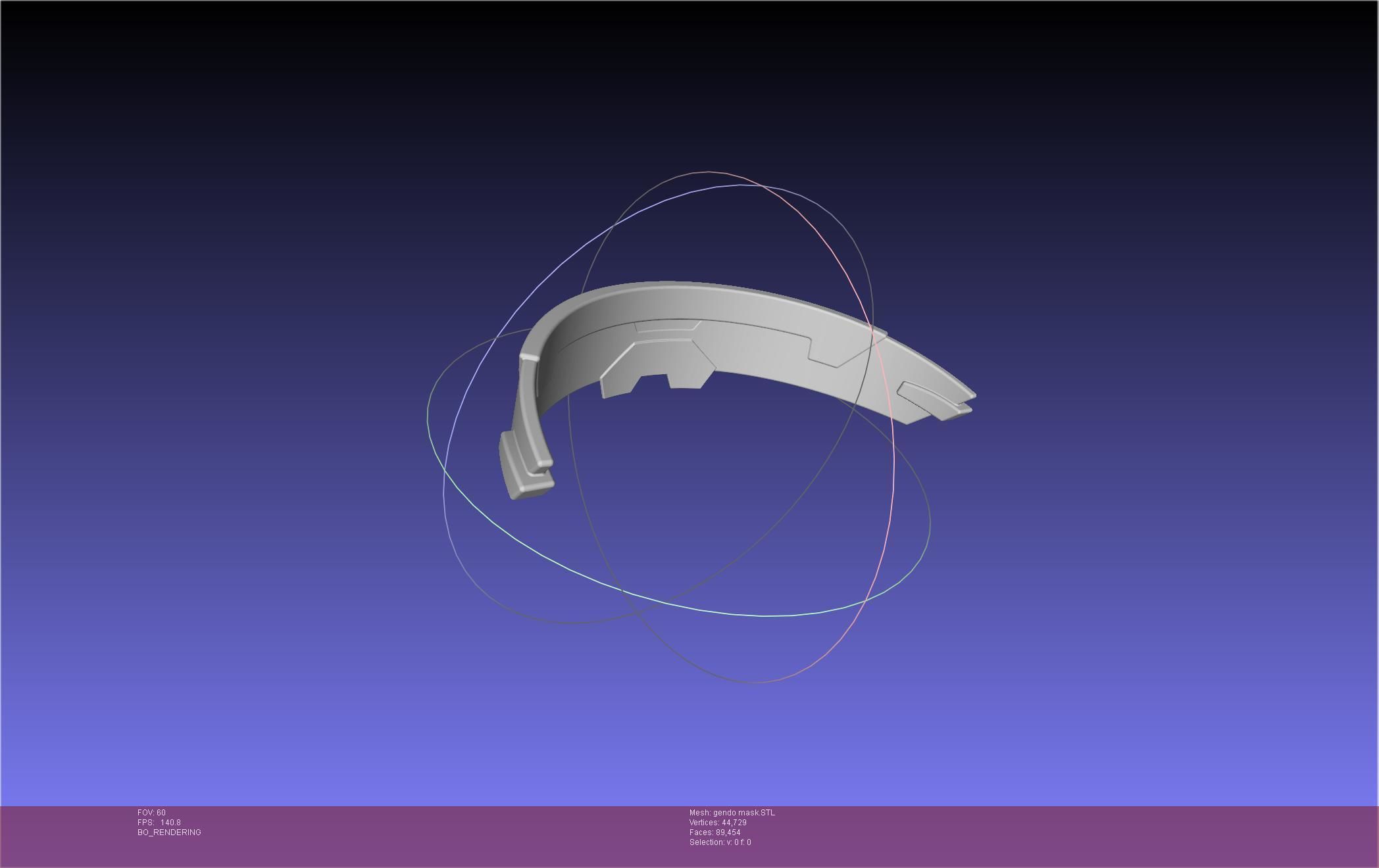 Evangelion Rebuild Gendo Mask Printable Model 3D print model_6