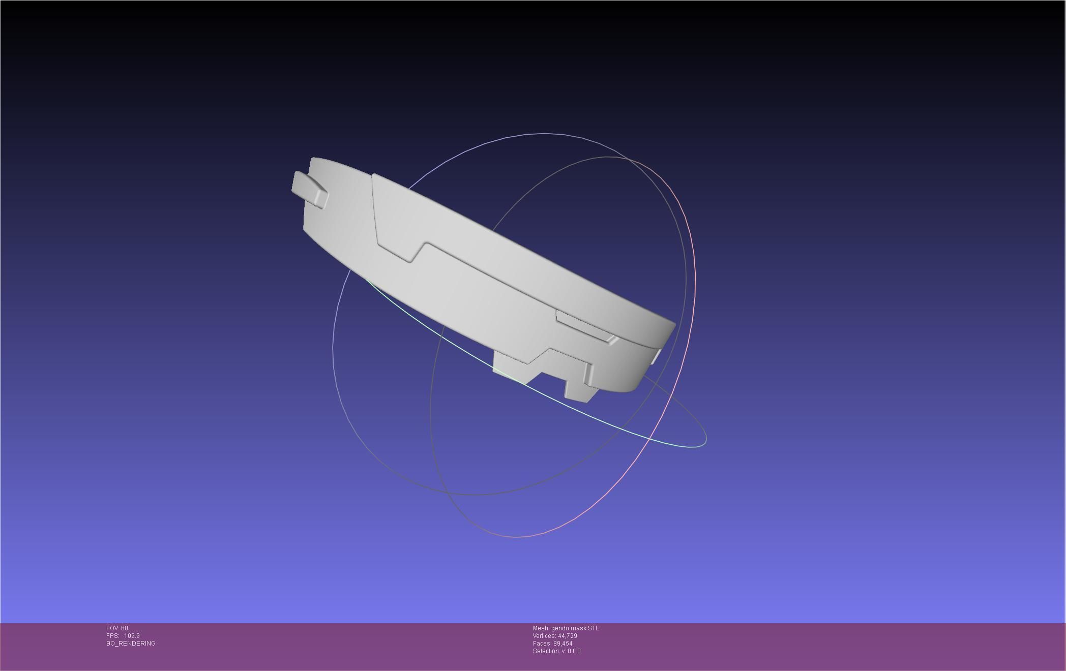 Evangelion Rebuild Gendo Mask Printable Model 3D print model_16