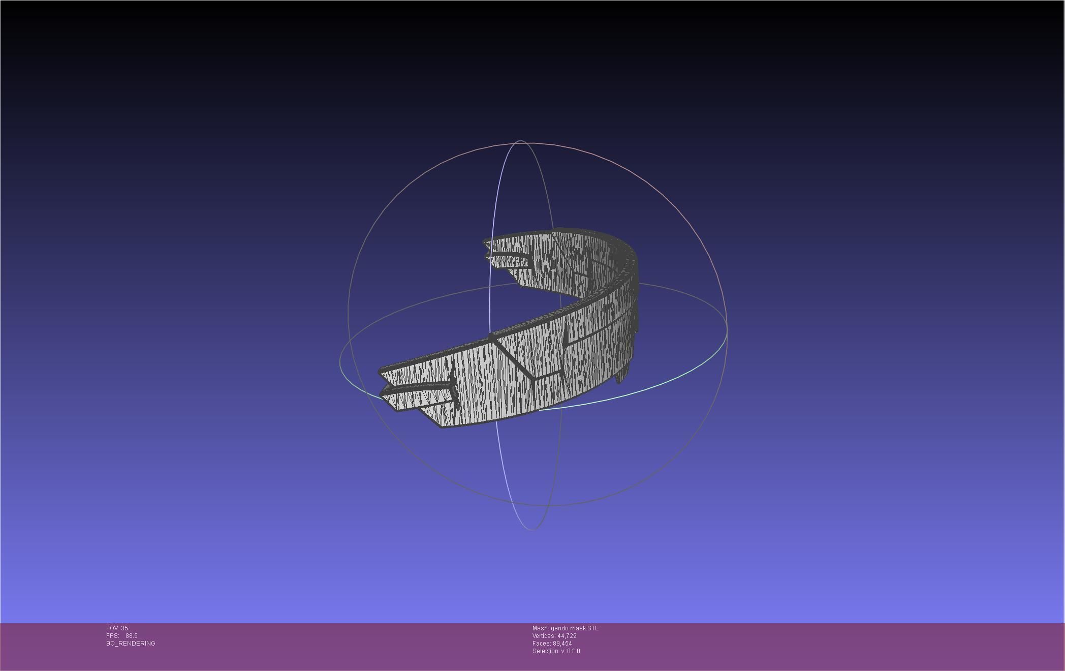 Evangelion Rebuild Gendo Mask Printable Model 3D print model_39