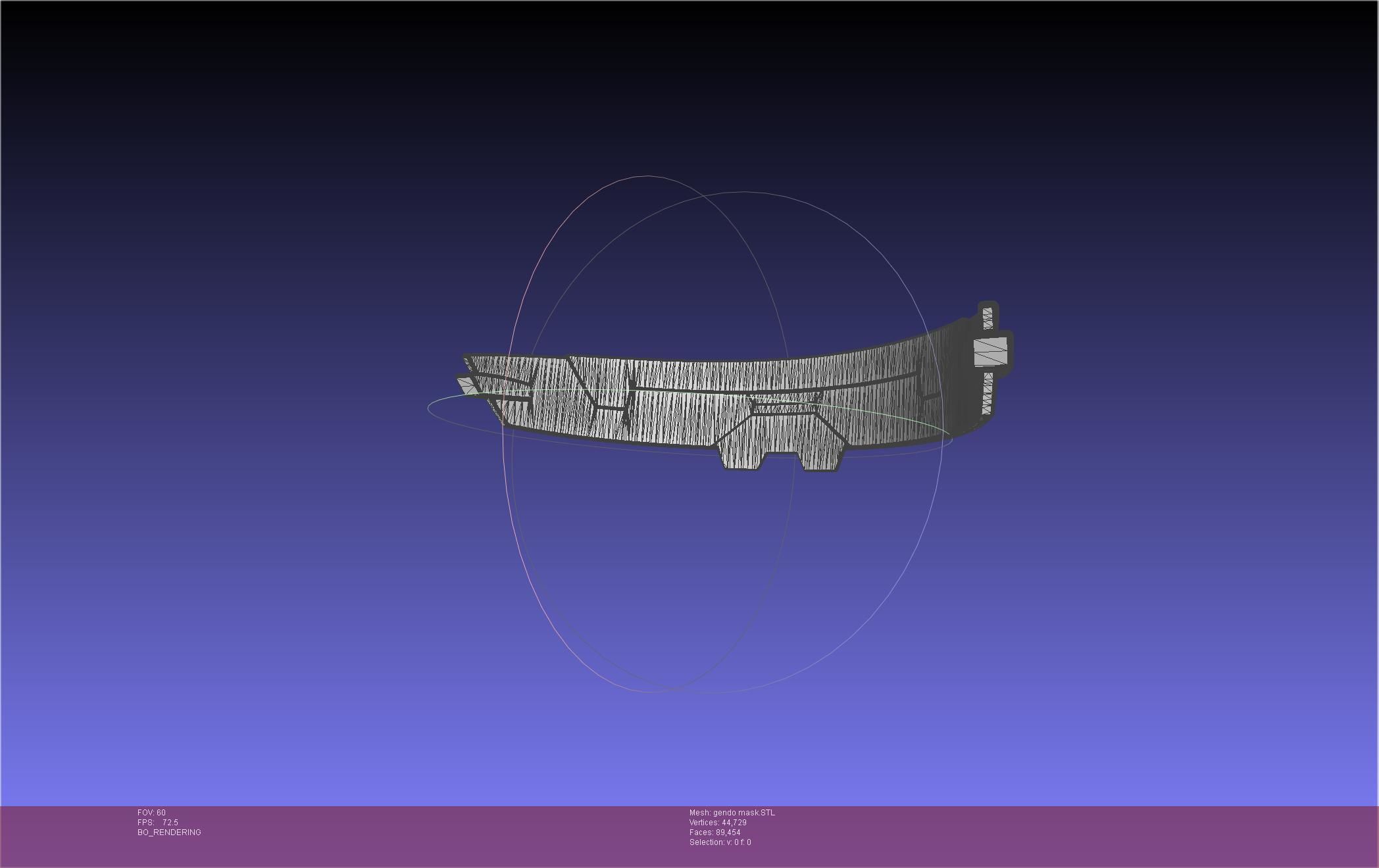 Evangelion Rebuild Gendo Mask Printable Model 3D print model_33