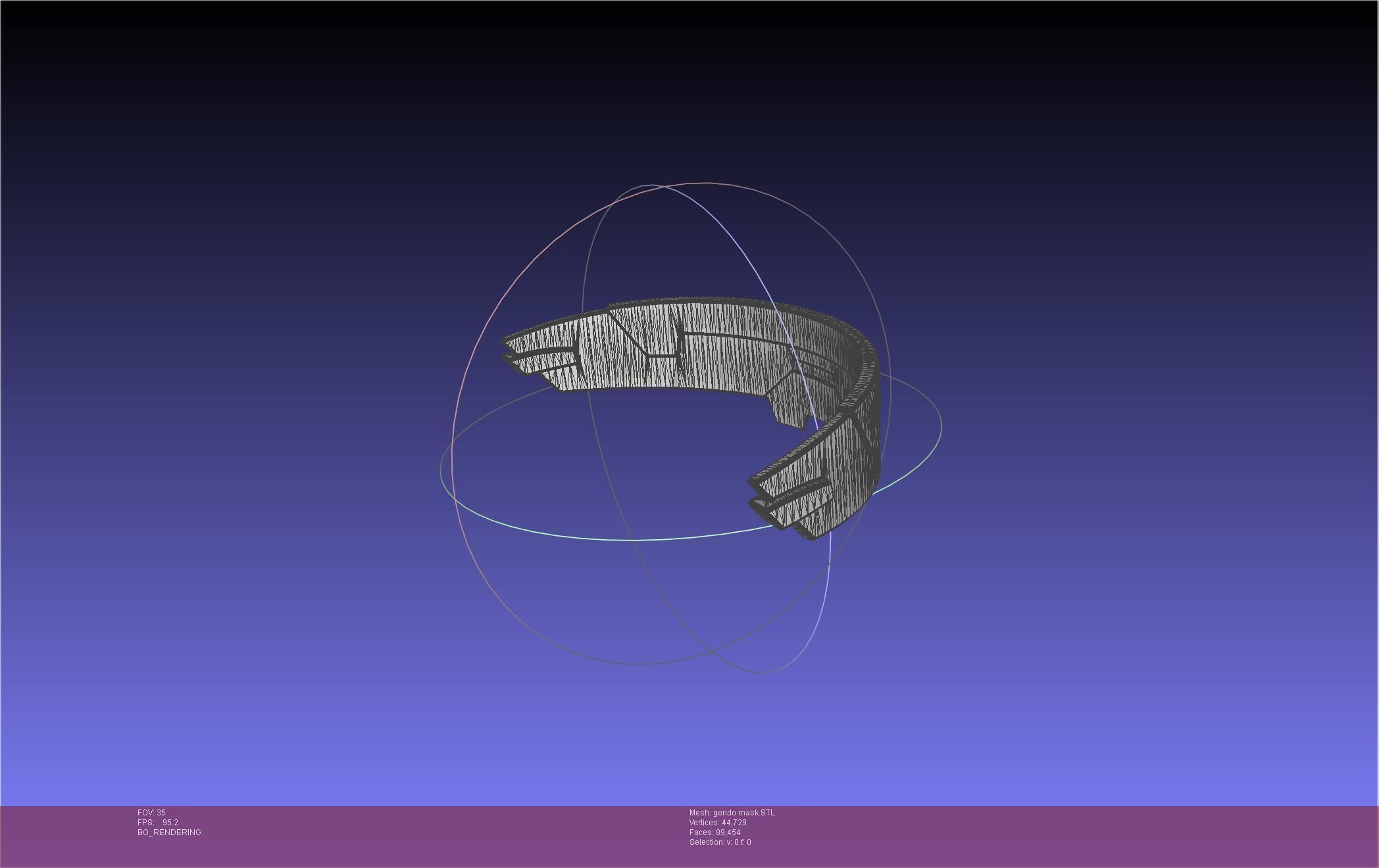 Evangelion Rebuild Gendo Mask Printable Model 3D print model_40