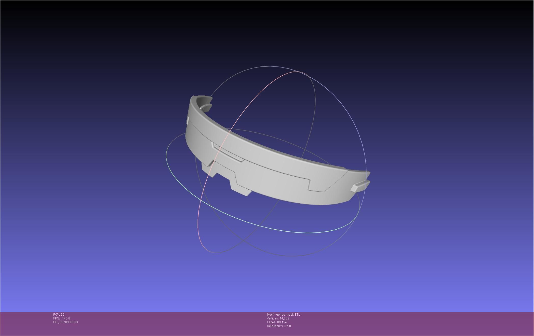 Evangelion Rebuild Gendo Mask Printable Model 3D print model_11