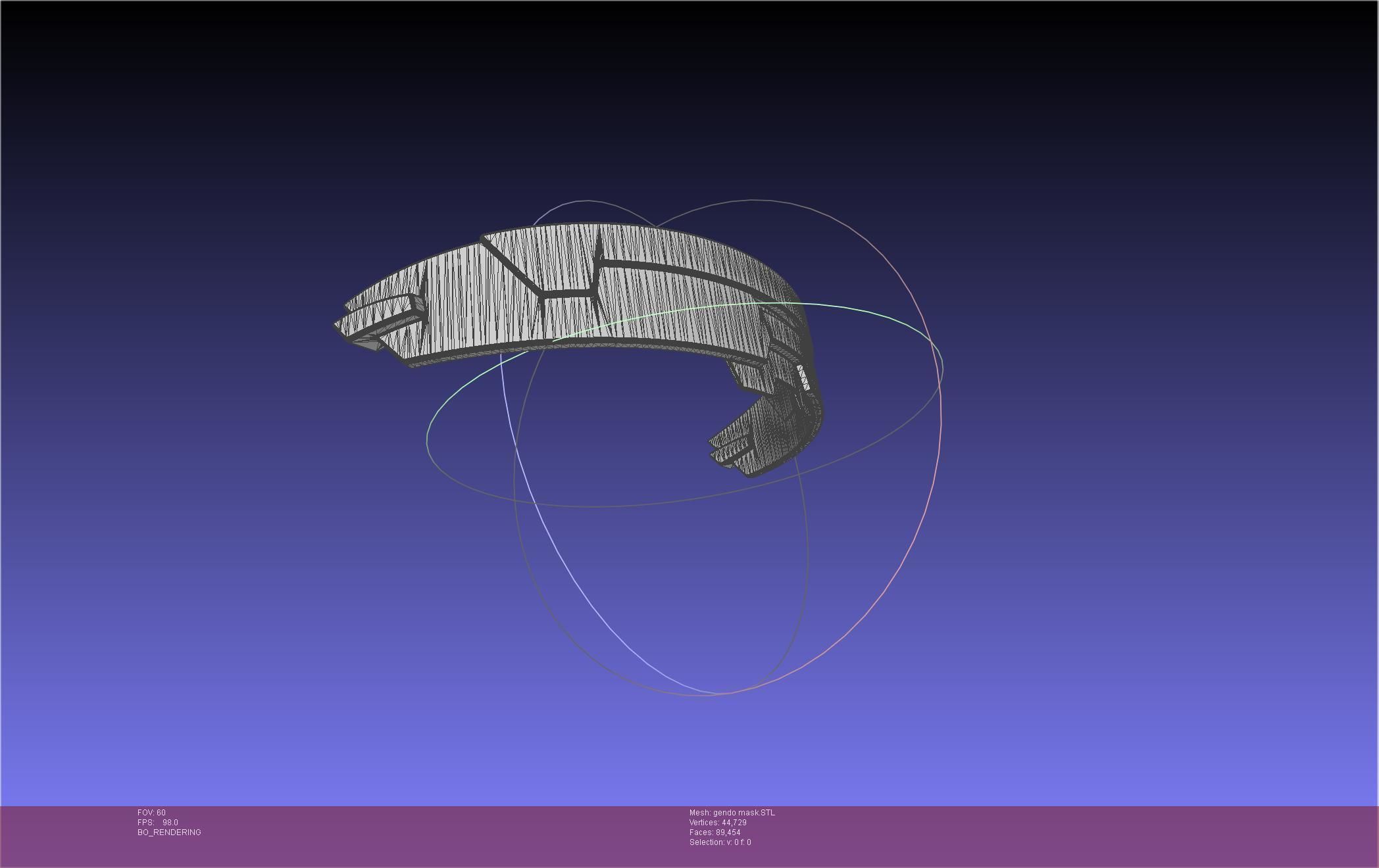 Evangelion Rebuild Gendo Mask Printable Model 3D print model_24