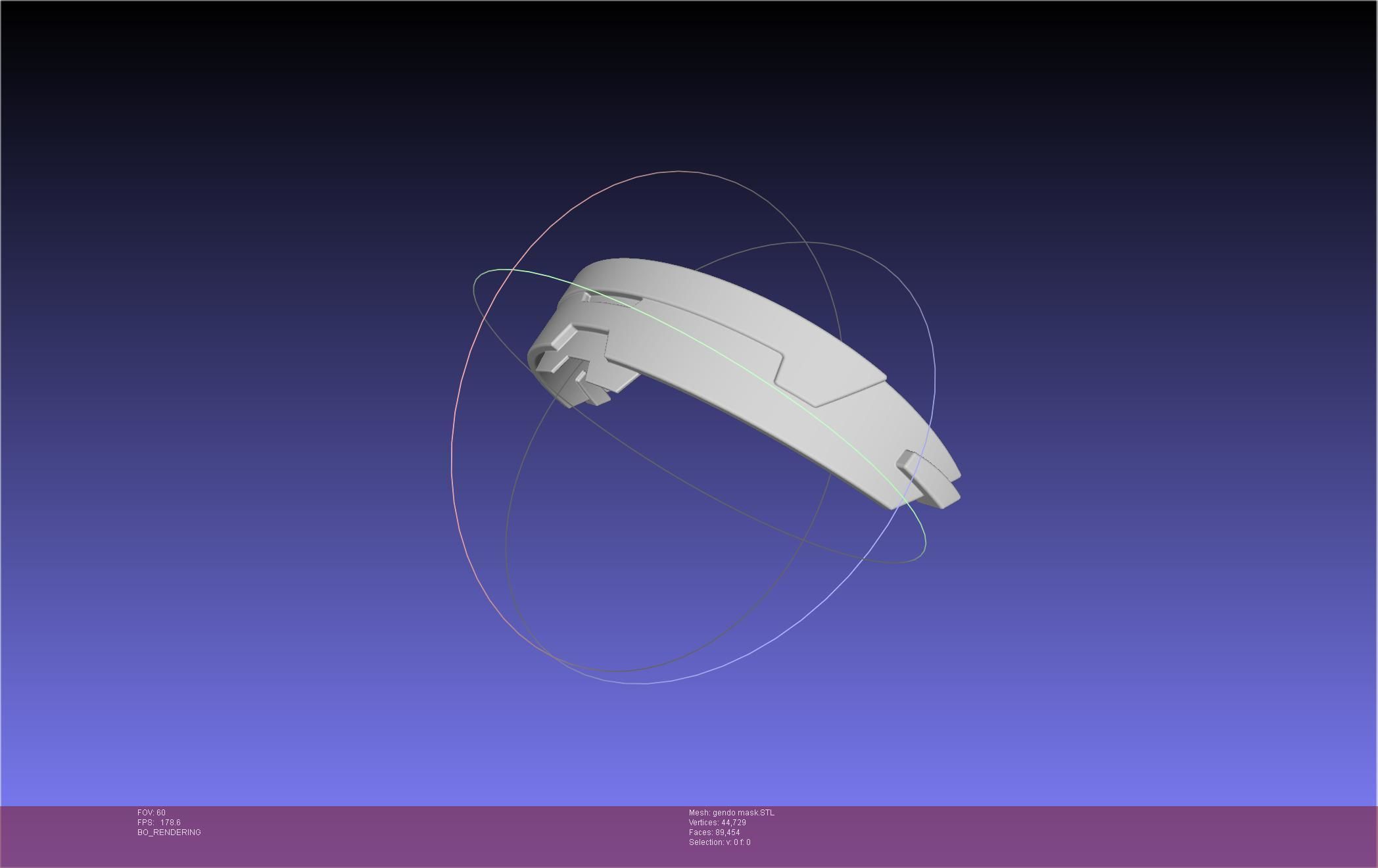 Evangelion Rebuild Gendo Mask Printable Model 3D print model_14