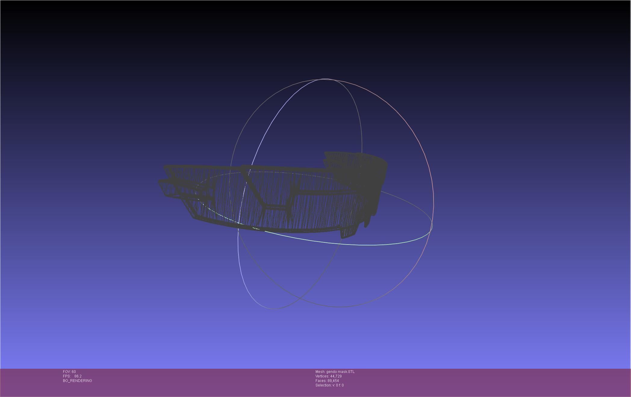 Evangelion Rebuild Gendo Mask Printable Model 3D print model_32