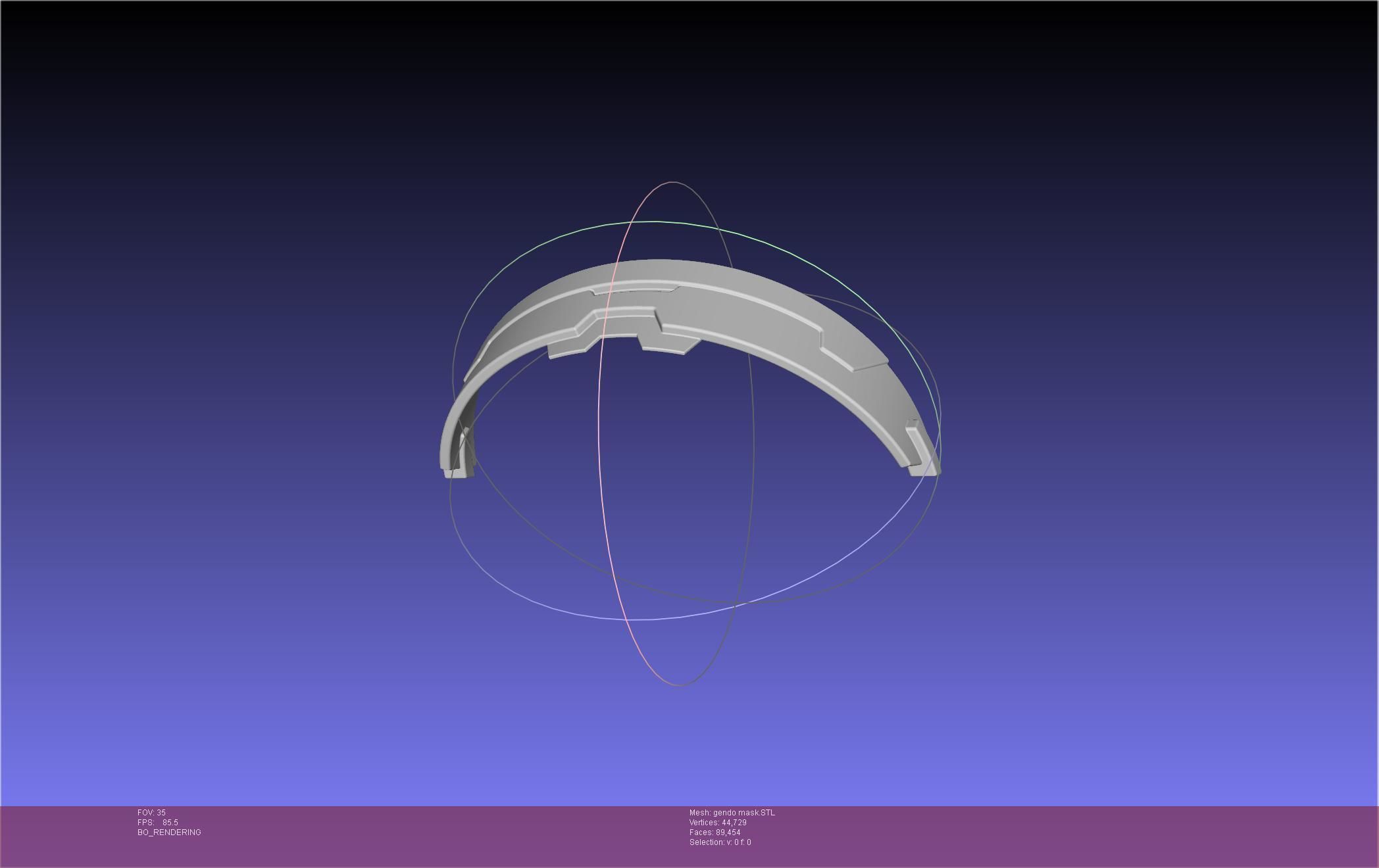 Evangelion Rebuild Gendo Mask Printable Model 3D print model_44