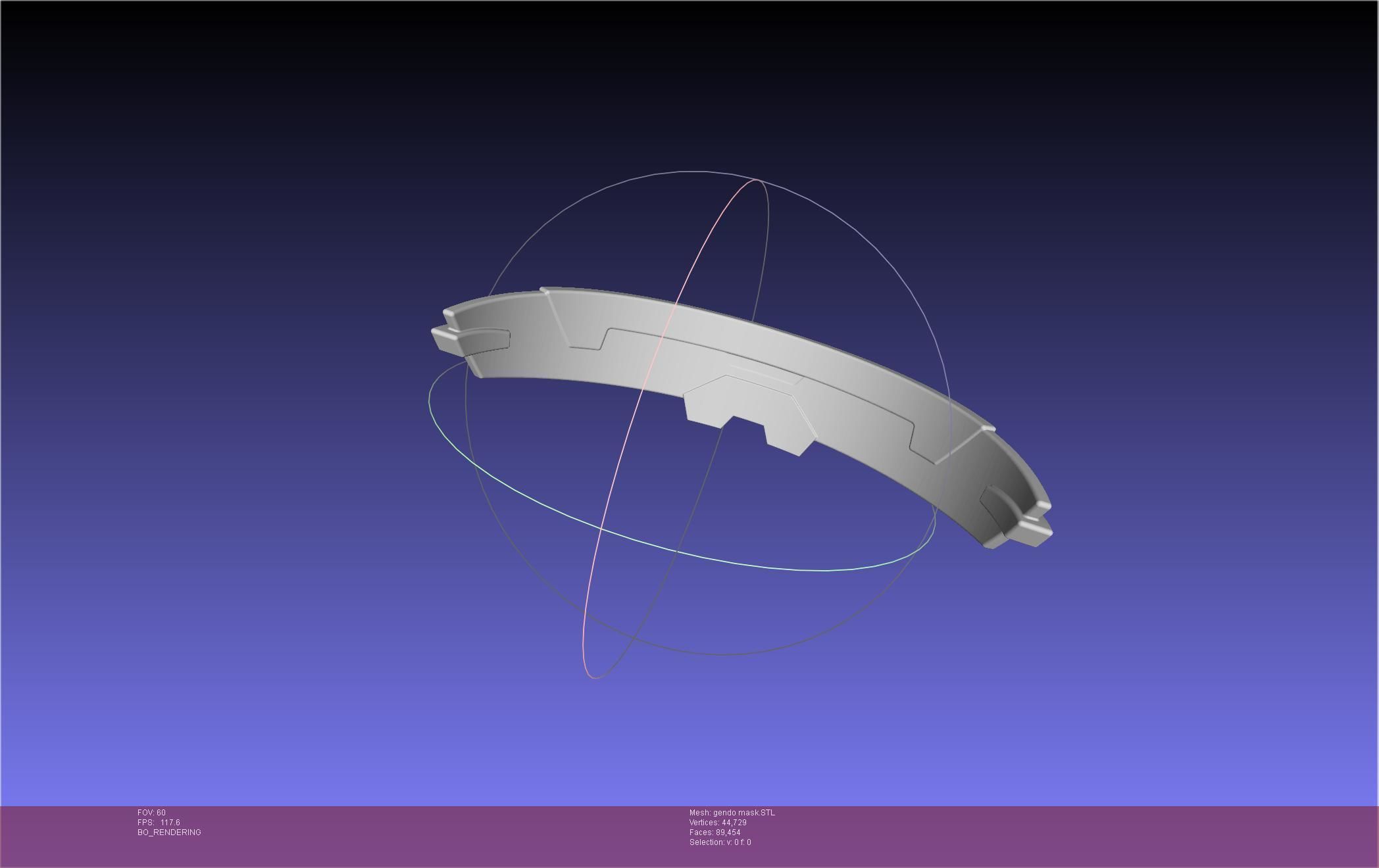 Evangelion Rebuild Gendo Mask Printable Model 3D print model_5