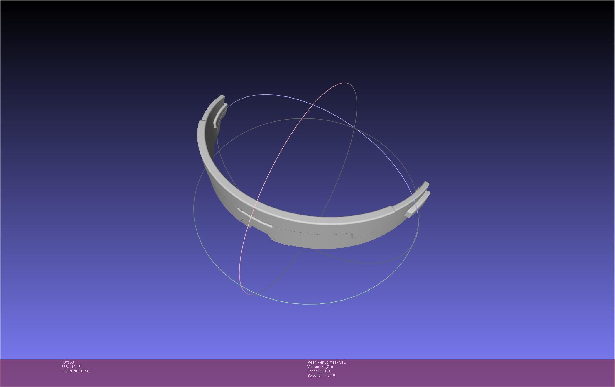 Evangelion Rebuild Gendo Mask Printable Model 3D print model_10