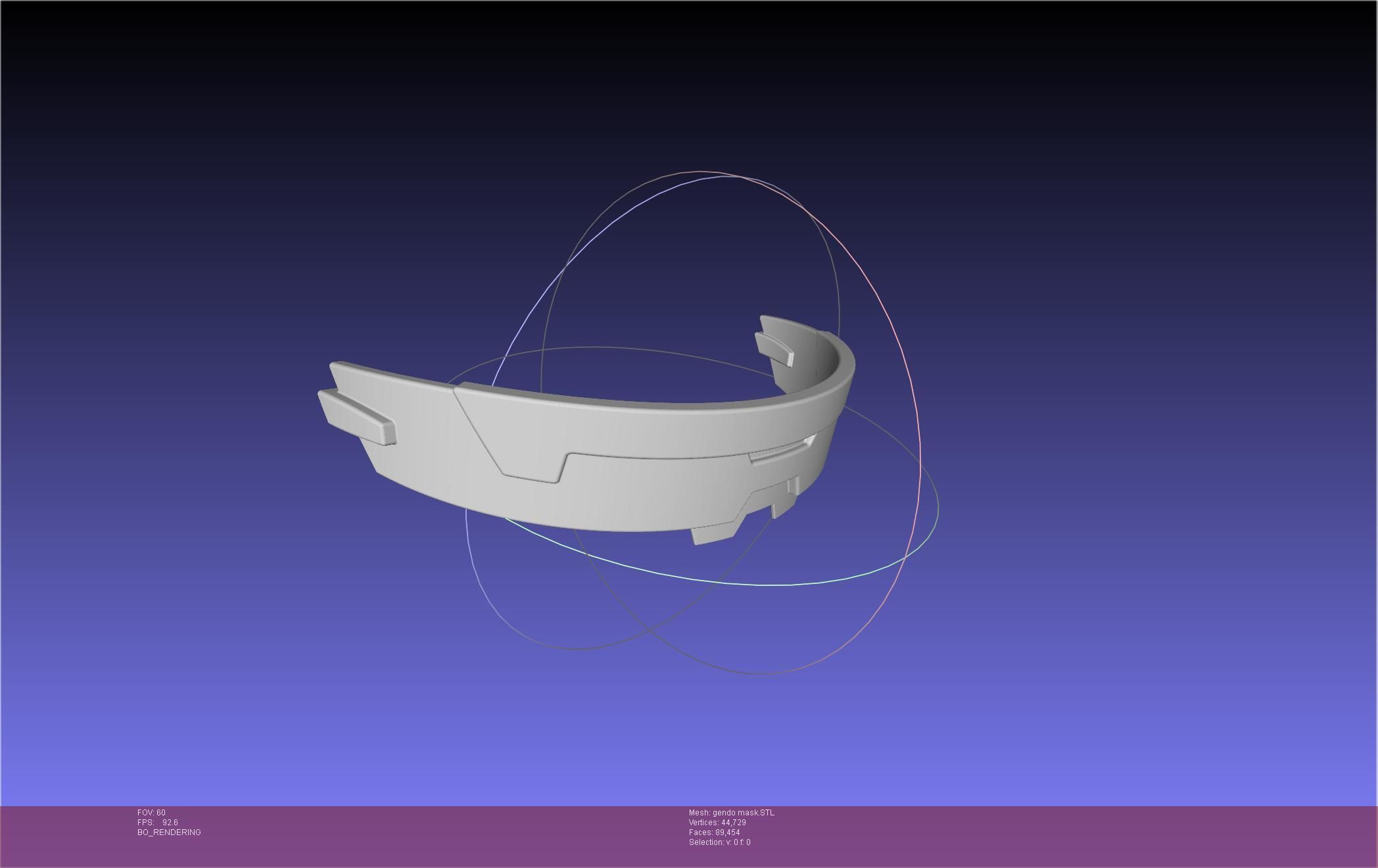 Evangelion Rebuild Gendo Mask Printable Model 3D print model_3