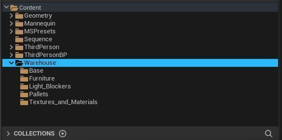 Industrial Warehouse Interior 11b - Textured - UE5 - Blender Low-poly 3D model_27