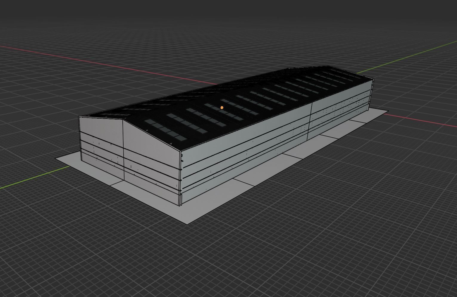 Industrial Warehouse Interior 11b - Textured - UE5 - Blender Low-poly 3D model_32