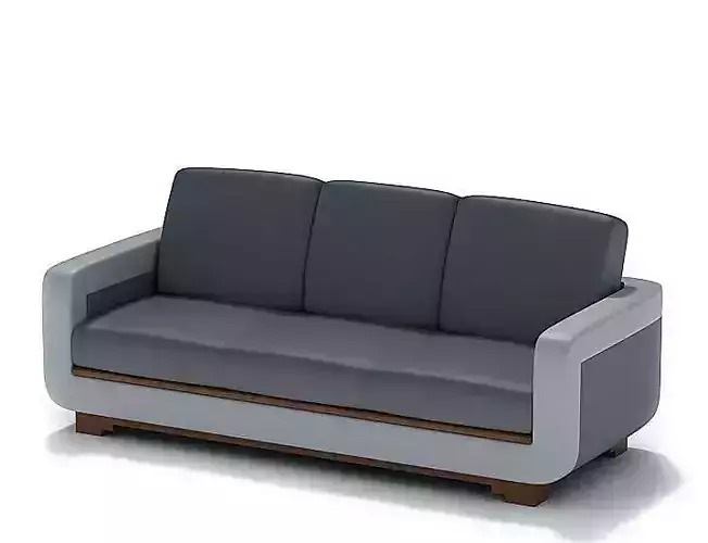 Classic Gray Sofa