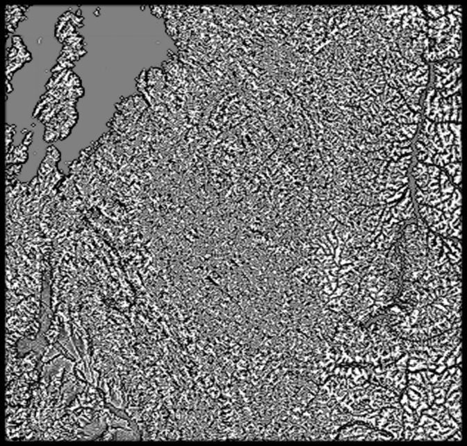 Burundi High resolution 4k curvature map Texture_4