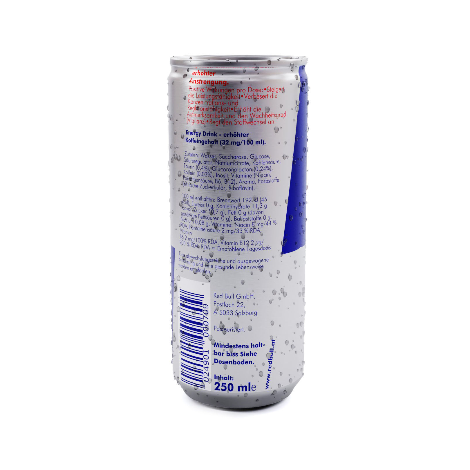 Red Bull Can with Droplets 3D model_3