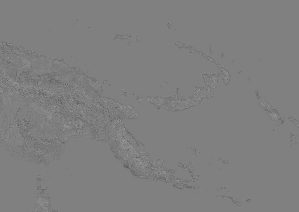 Papua New Guinea High resolution 30k curvature map Texture_0