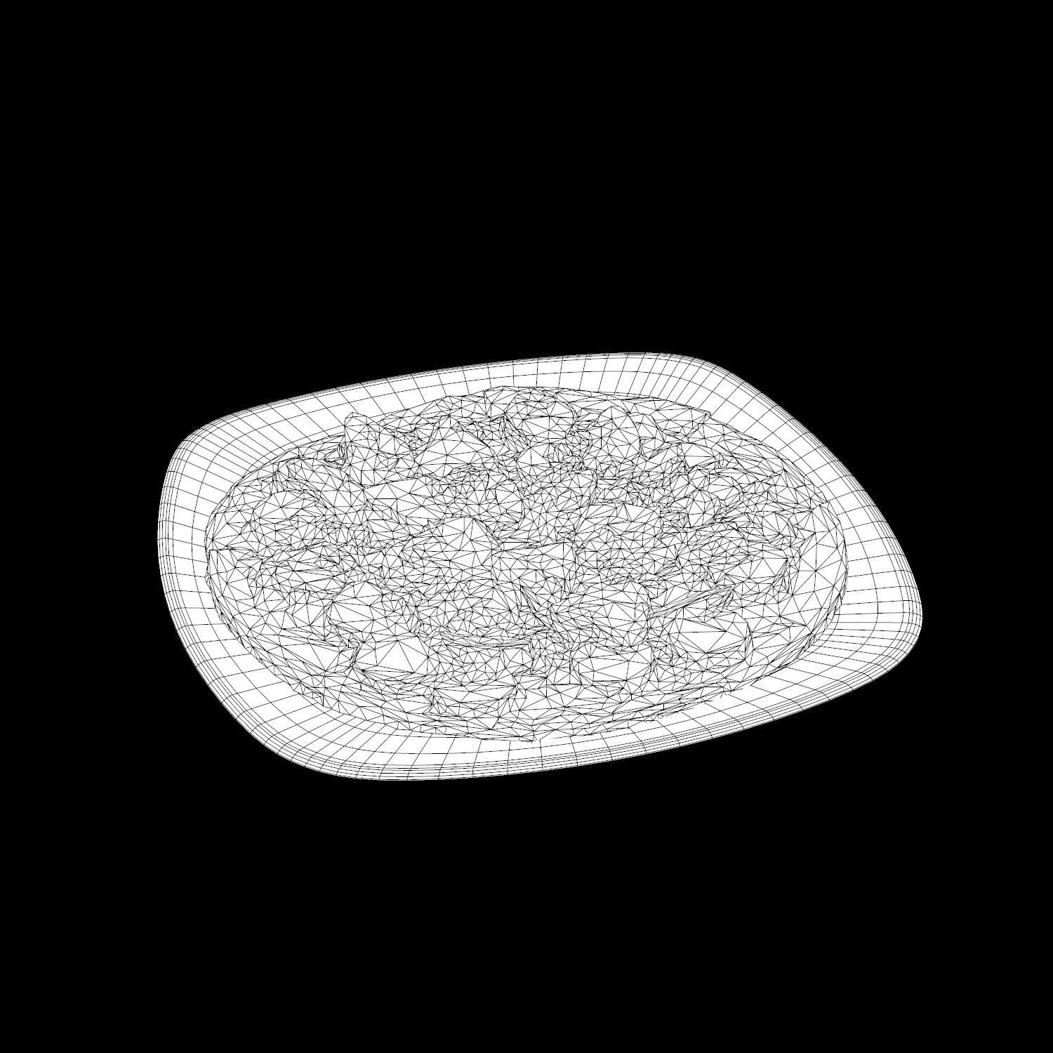 Nutella Pizza Low-poly 3D model_16