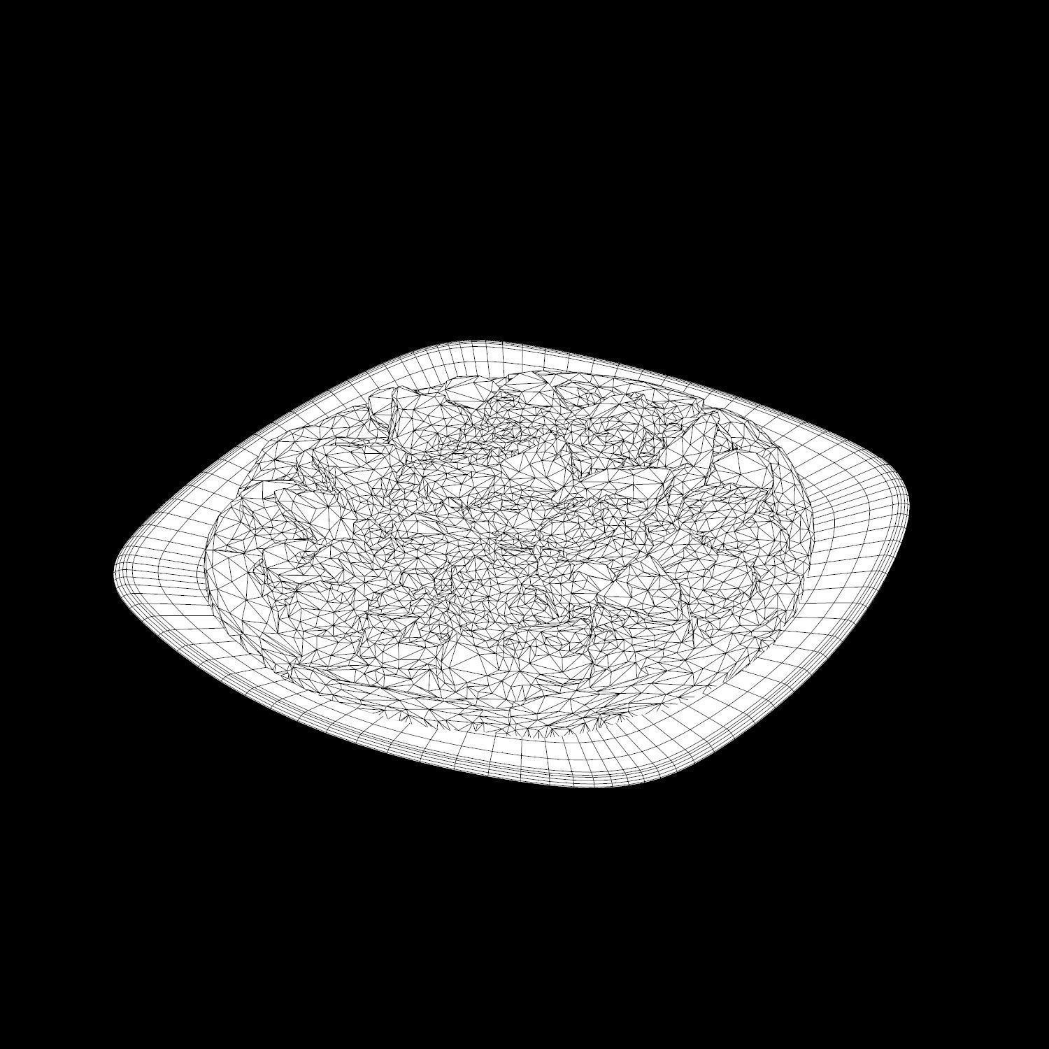 Nutella Pizza Low-poly 3D model_14