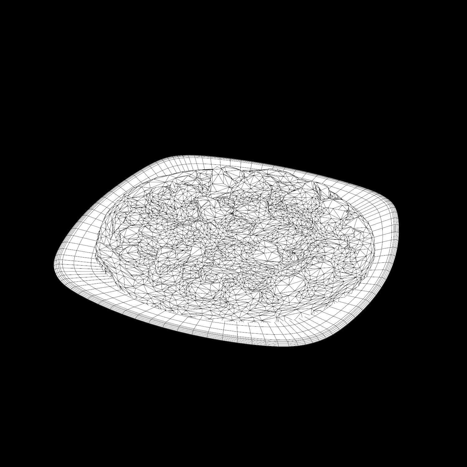 Nutella Pizza Low-poly 3D model_13