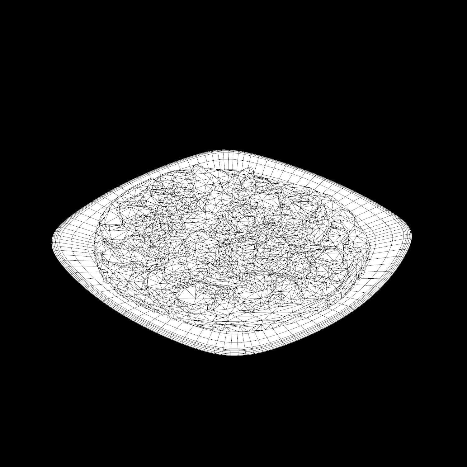 Nutella Pizza Low-poly 3D model_15