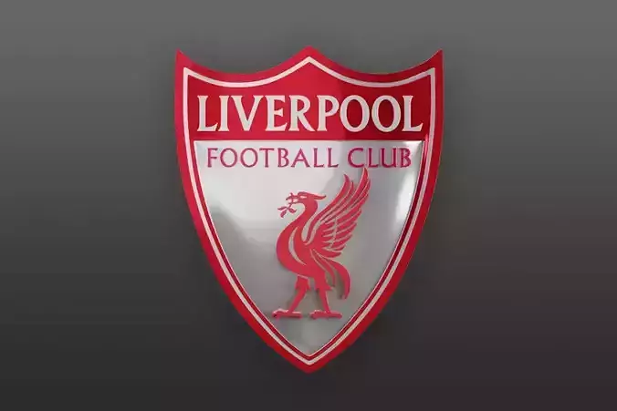 Liverpool FC shield - 3D printing 3D print model