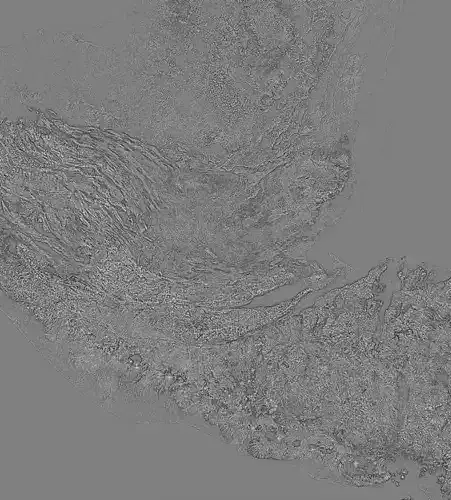 Guatemala High resolution 7k curvature map