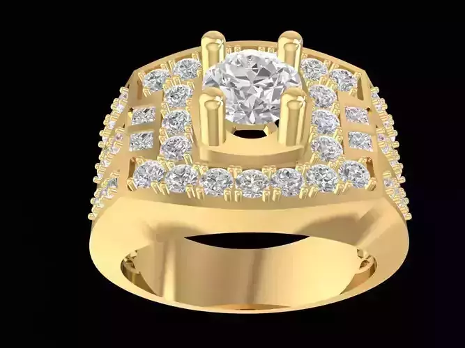 LUXURY DIAMOND RING FOR MEN 2284
