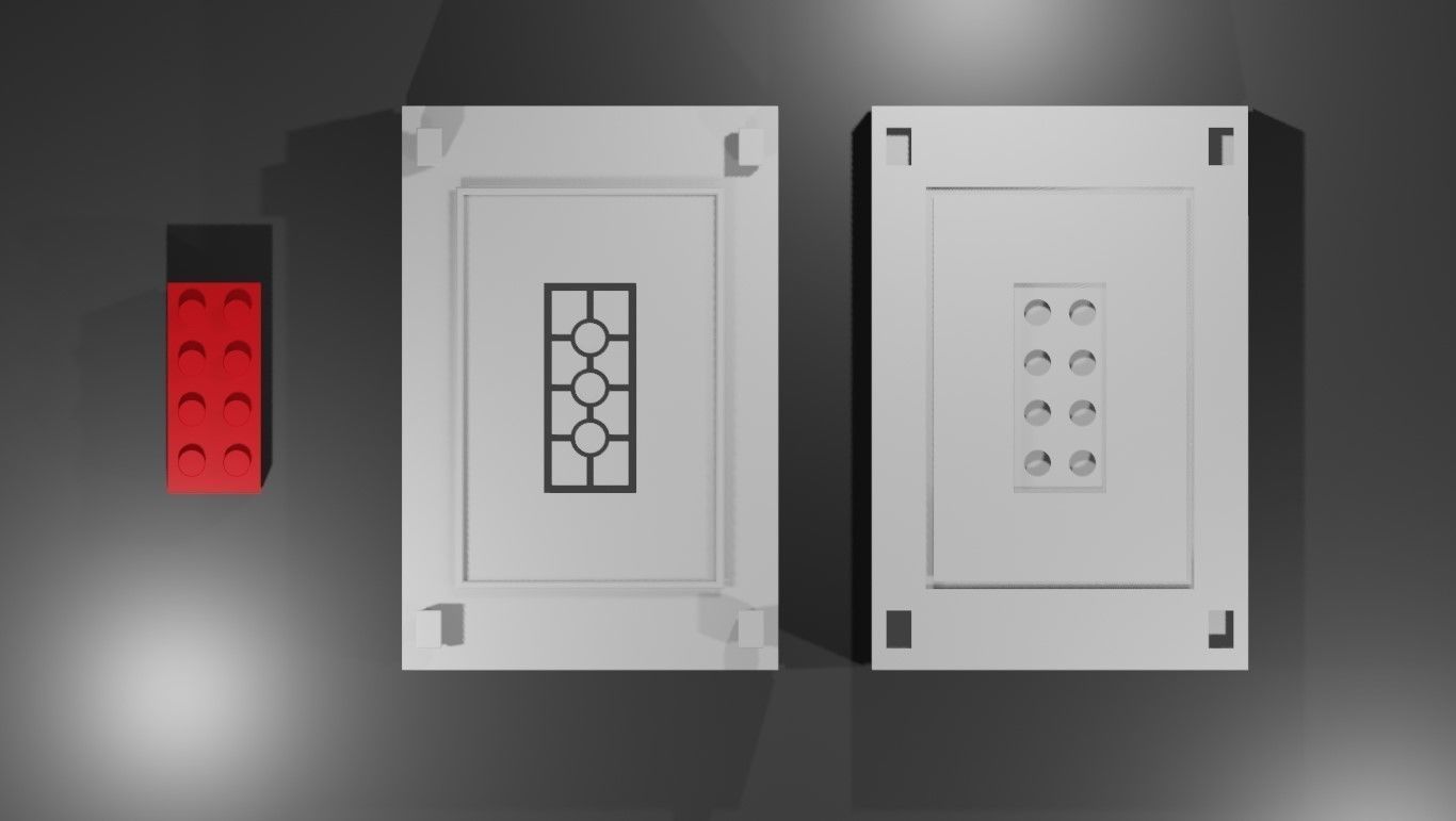 Mold for Plastic Brick - Form 3D print model_10
