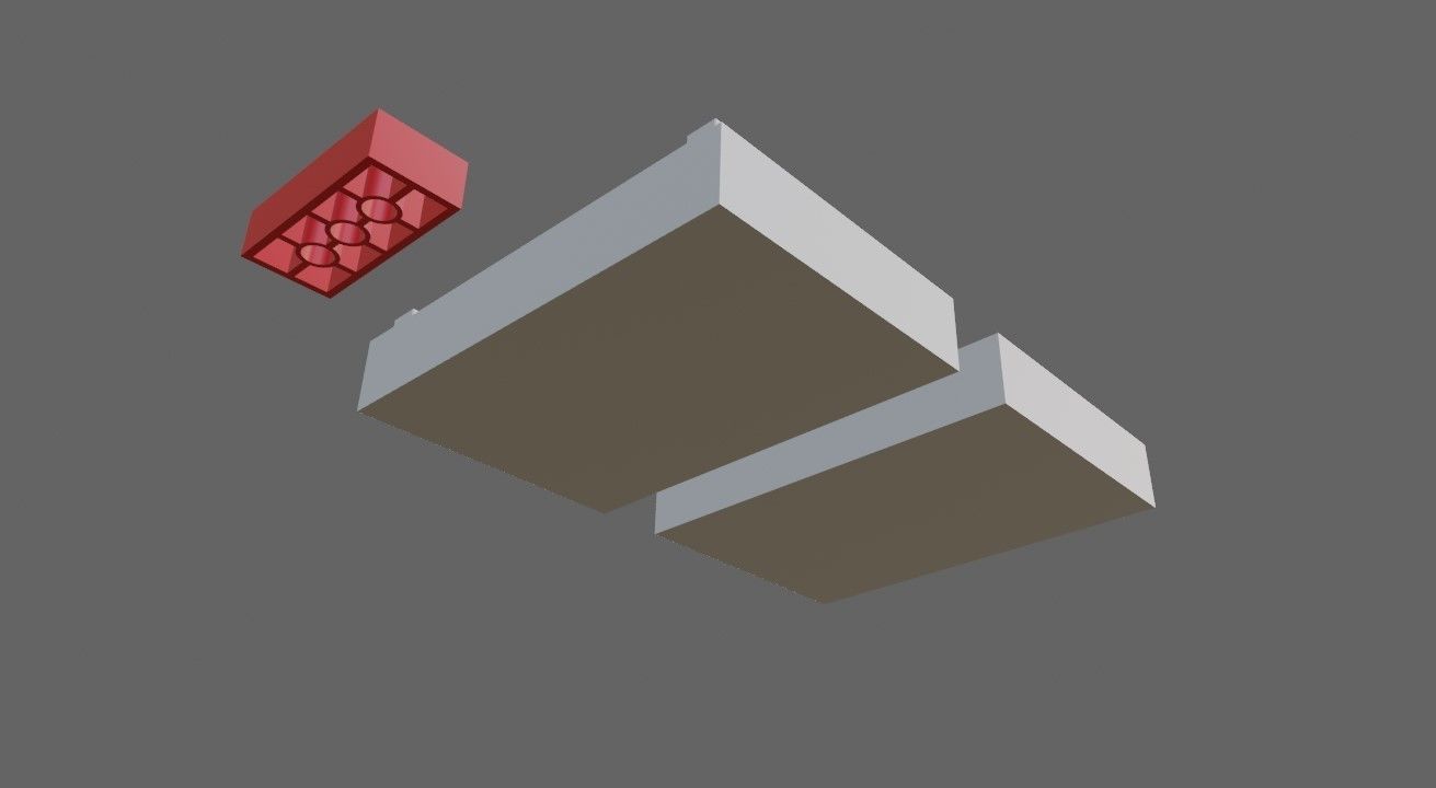 Mold for Plastic Brick - Form 3D print model_2