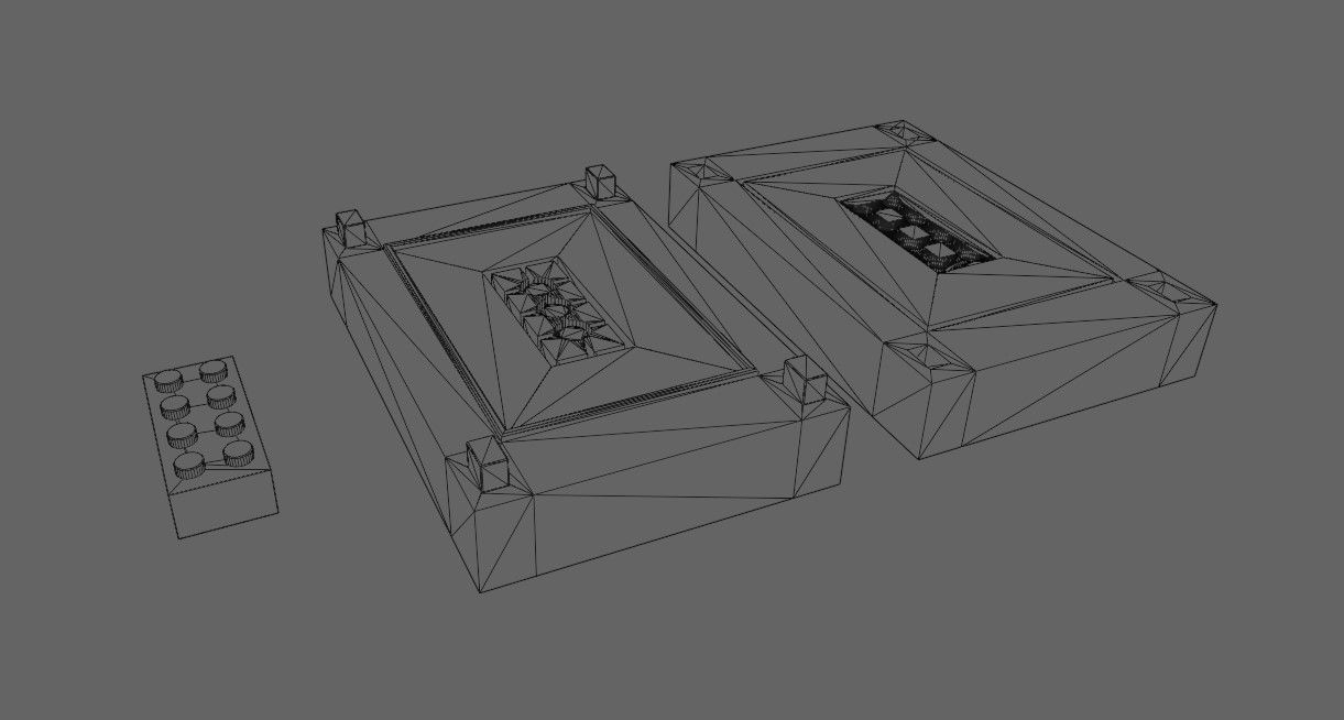 Mold for Plastic Brick - Form 3D print model_4