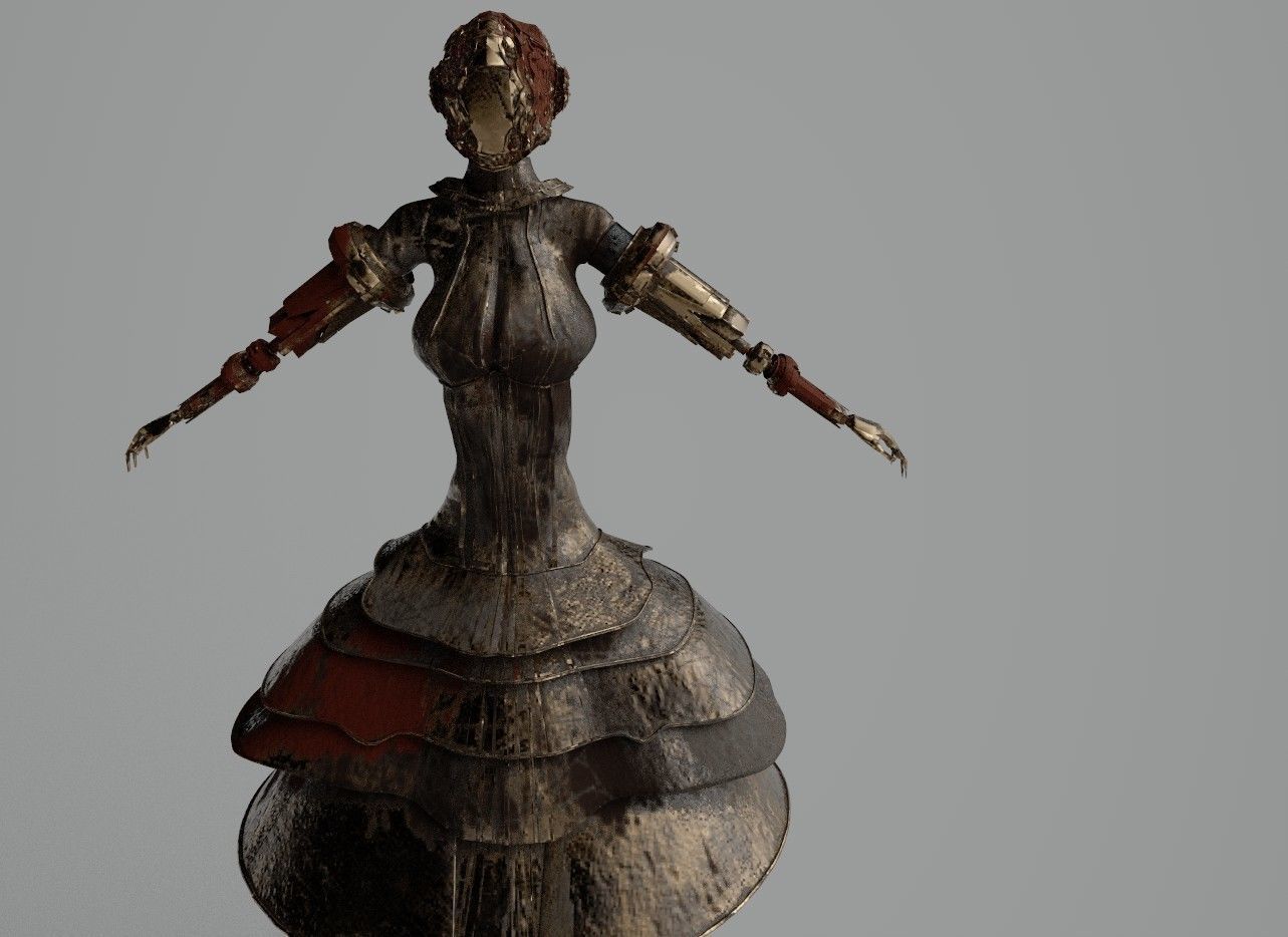 Ancient Android Free 3D model_2
