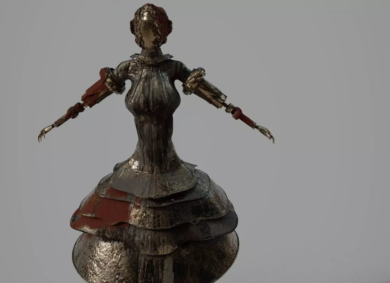 Ancient Android Free 3D model_0