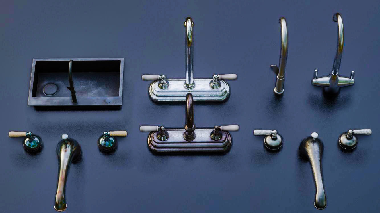 Faucet 3D Model Collection 3D model_20