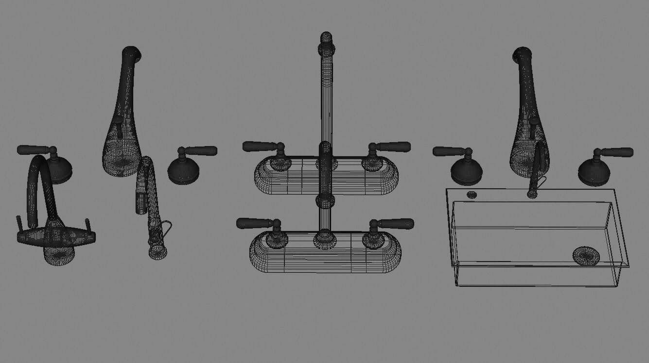 Faucet 3D Model Collection 3D model_15