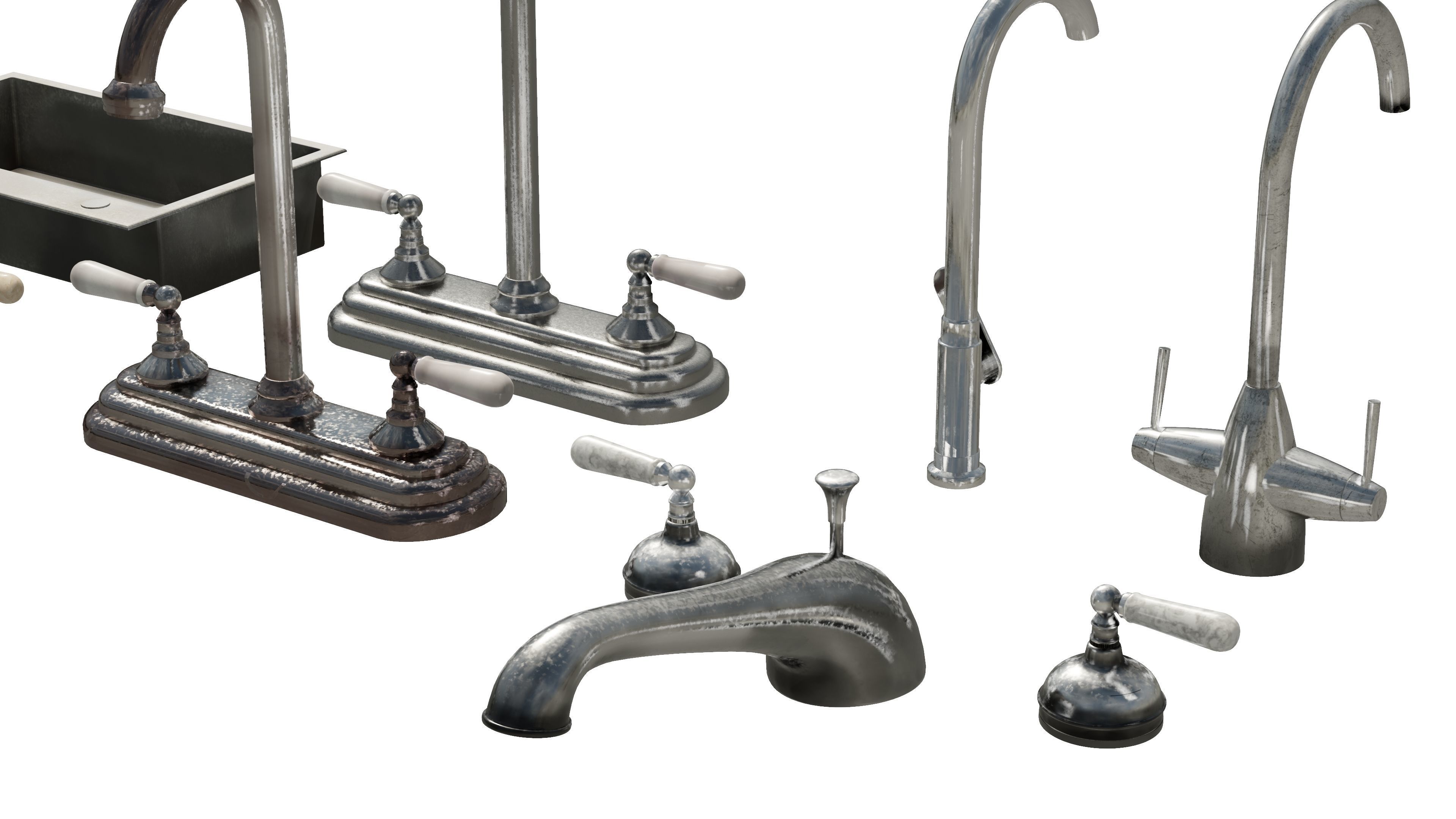 Faucet 3D Model Collection 3D model_26