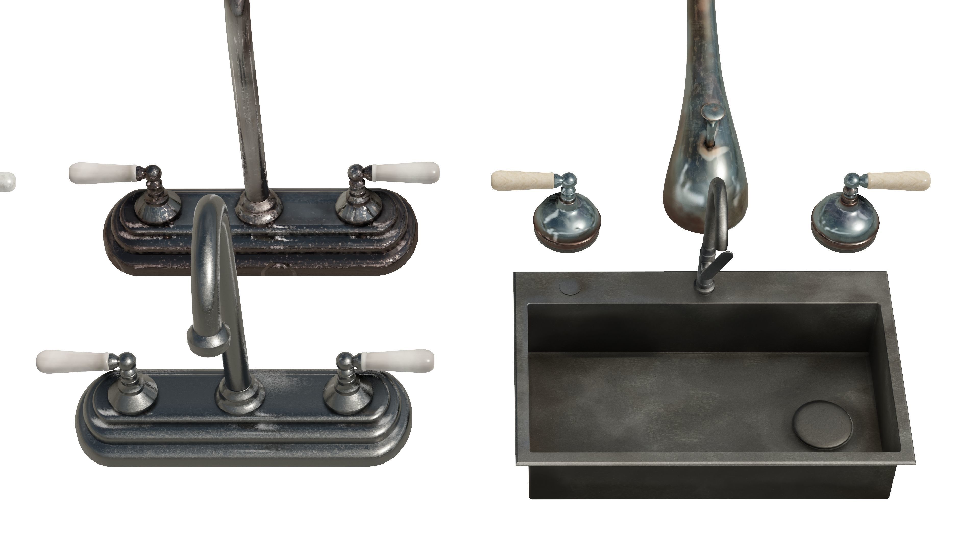 Faucet 3D Model Collection 3D model_22