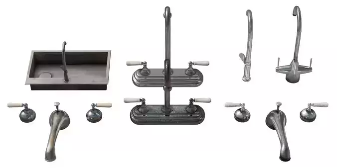 Faucet 3D Model Collection 3D model