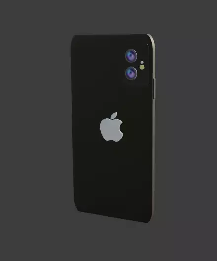 iphone 11 Free low-poly 3D model_0