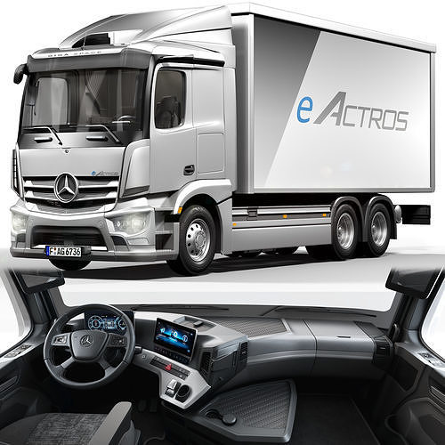 benz eactras 3D model