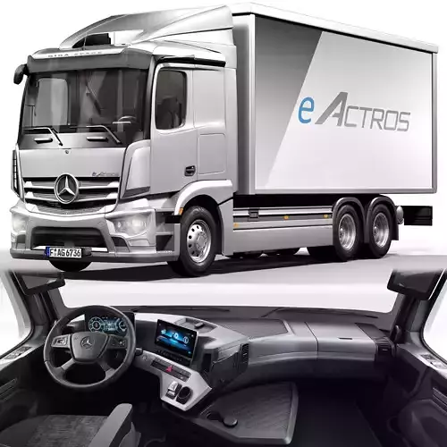 benz eactras 3D model