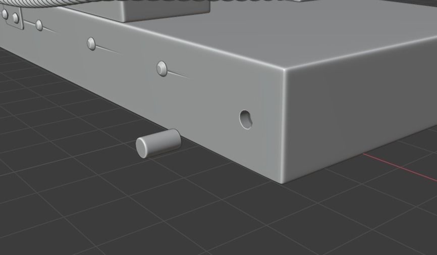 cannon printable model  3D print model_2