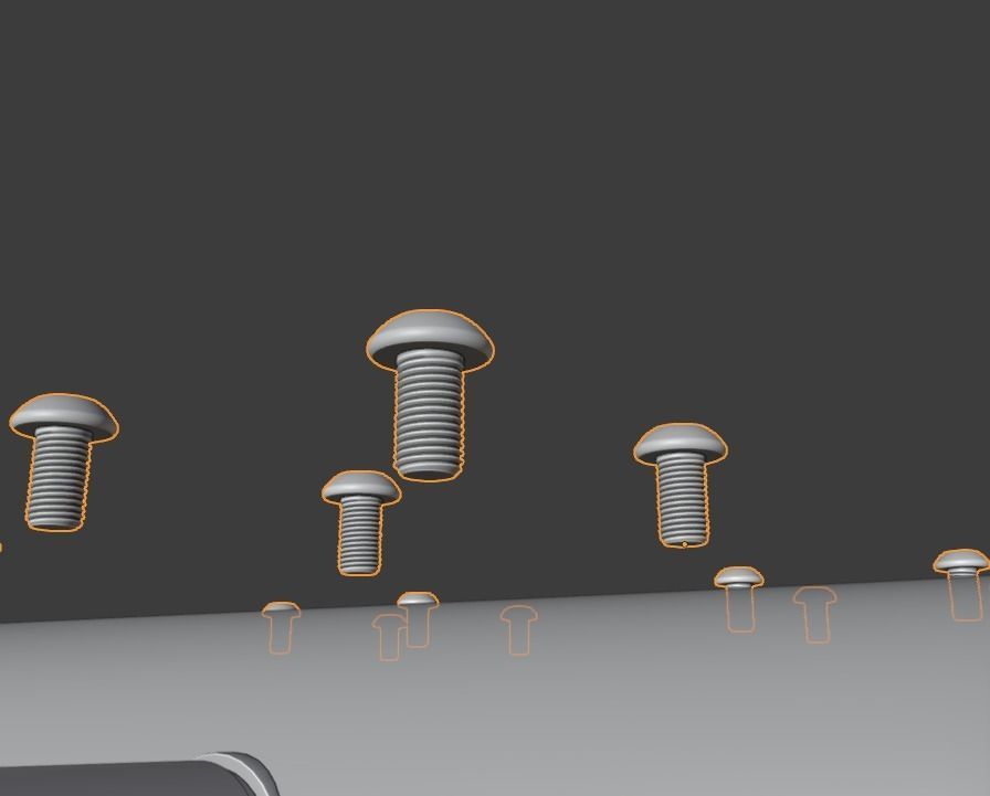 cannon printable model  3D print model_10